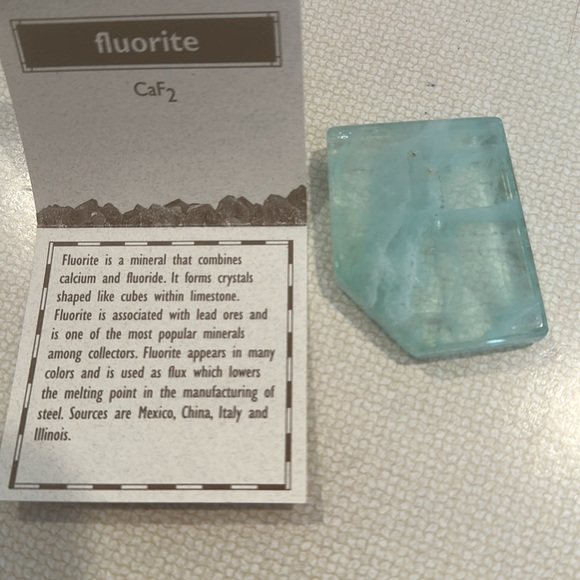Fluorite Crystal - Picture 2 of 2